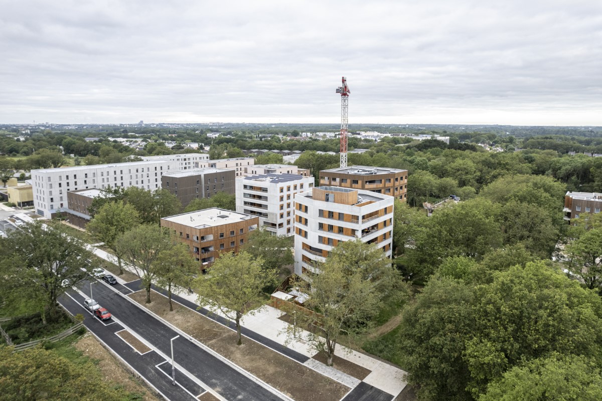 agence d'architecture DLW : projet de construction de 86 logements à Nantes