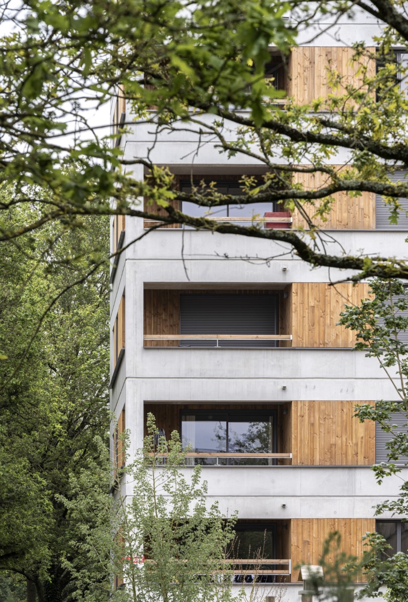 agence d'architecture DLW : projet de construction de 86 logements à Nantes