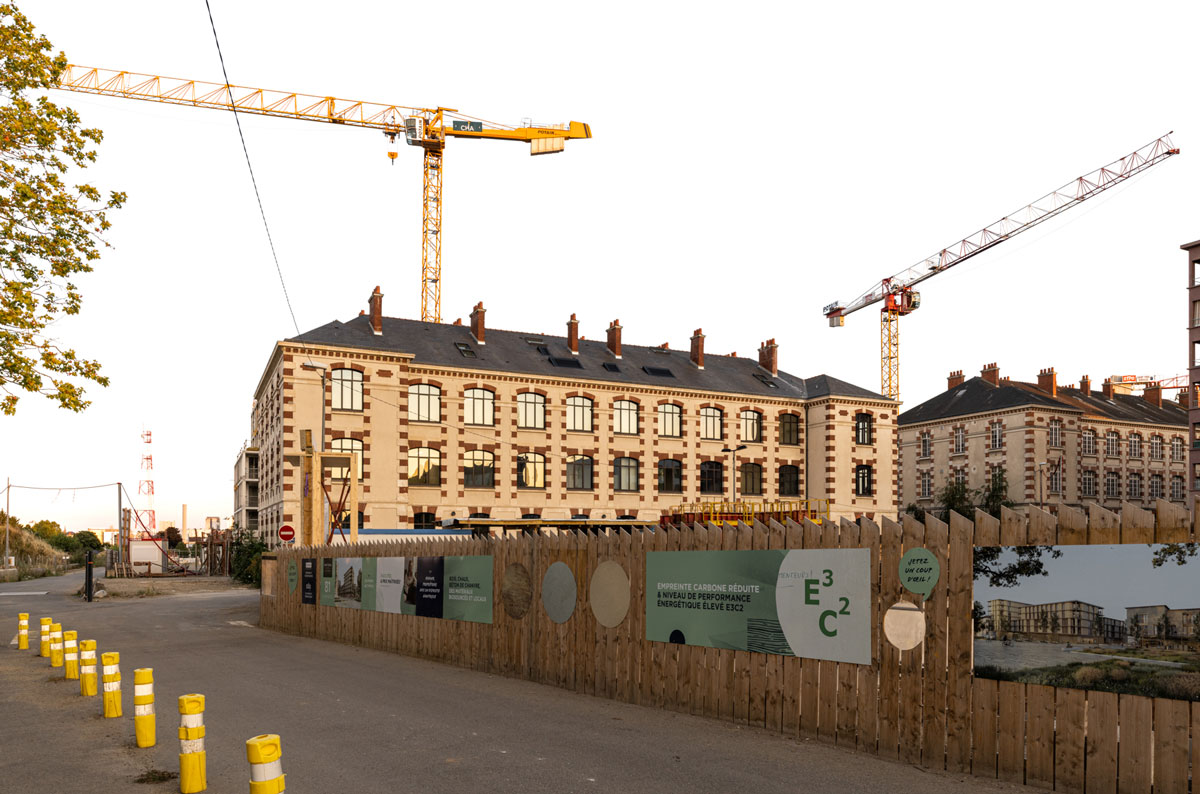 agence d'architecture DLW : projet de réhabilitation patrimoniale à Nantes